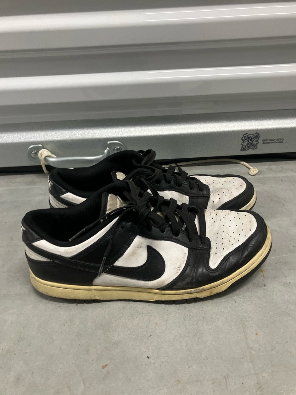 Nike Dunk Low Black White Panda Sneakers Size 11 Men’s Collectible shoes